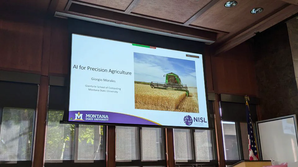 AI for Precision Agiculture