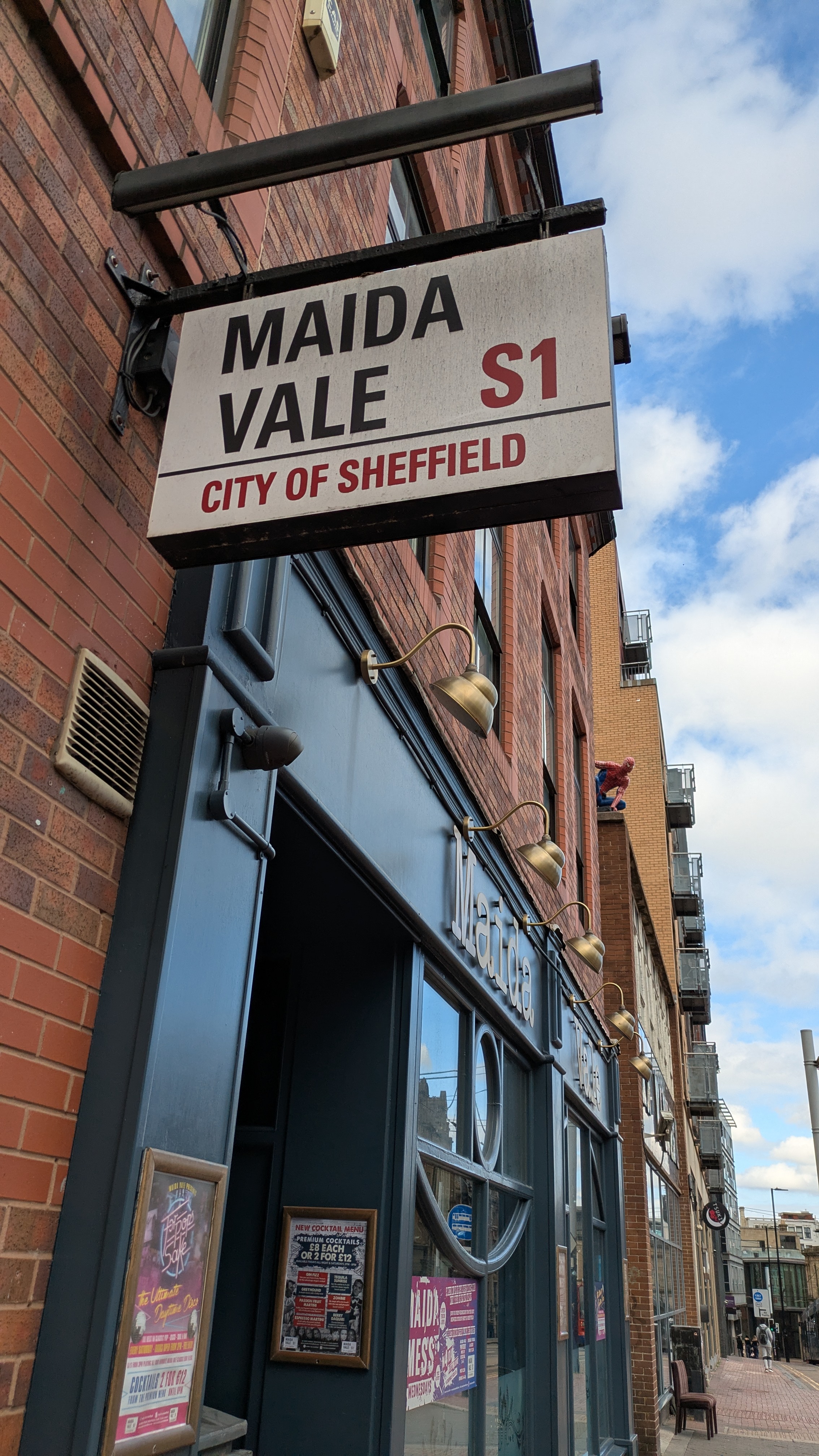 Giorgio Morales in Sheffield