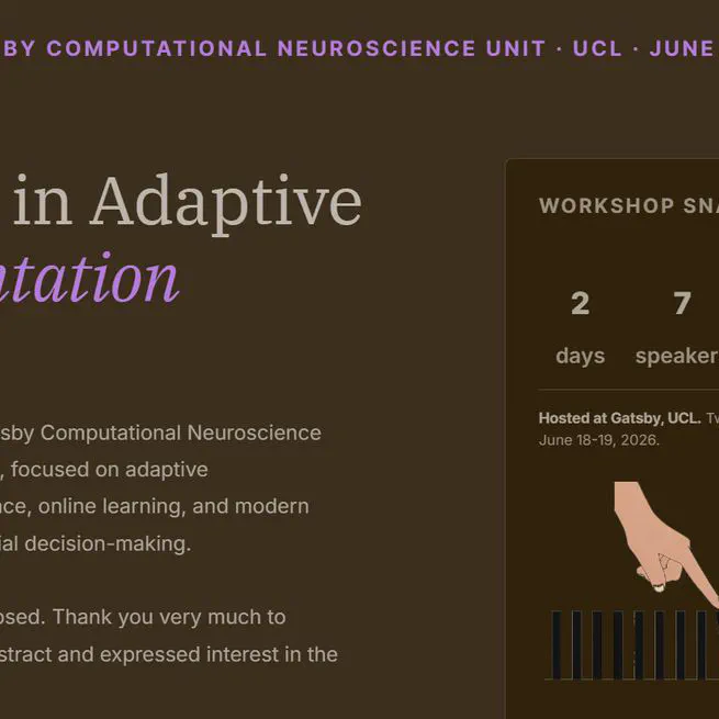 Presentation at the Advances in Adaptive Experimentation Workshop @ UCL