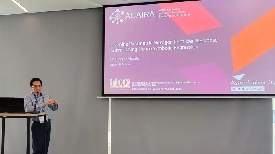 Presentations at WCCI 2026
