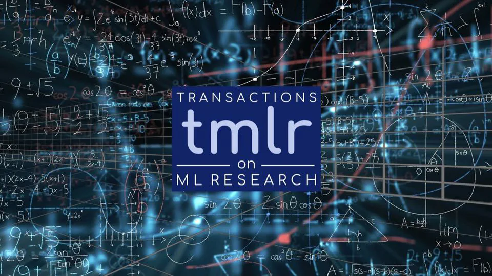 I've got a paper accepted in TMLR